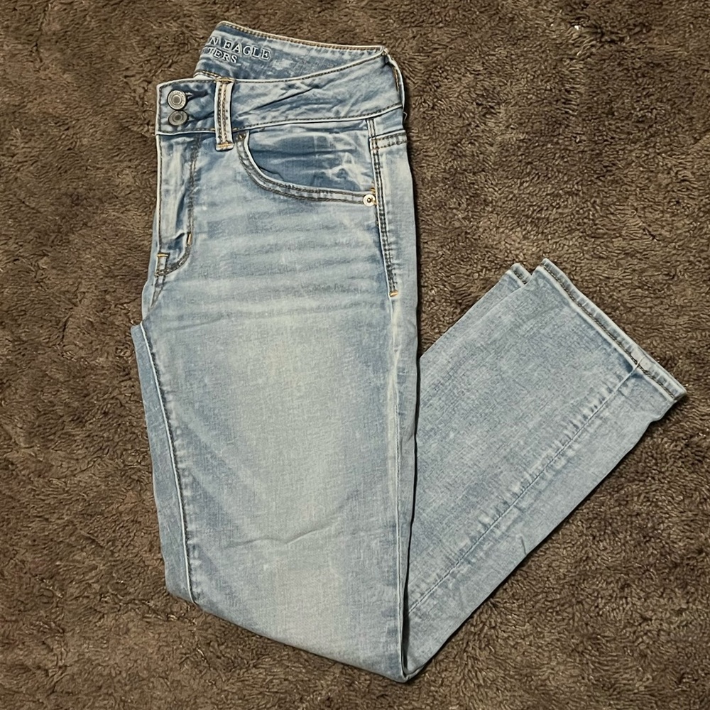 American Eagle crop jeans